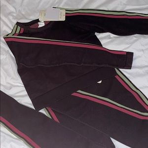 Fabletics Seamless Stripe Set